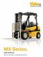 MX Series. 4,000 6,000 lbs. Internal Combustion Counterbalanced Forklift