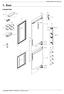 Exploded Views and Parts List. 1. Door. Exploded View. Copyright SAMSUNG. All rights reserved. 1