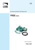 IN-GROUND OPERATOR FOR SWING GATES FROG SERIES INSTALLATION MANUAL FROG-A 230V
