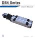 DS4 Series. Ballscrew Positioning Tables User s Manual. P/N Version