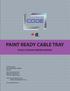 PAINT READY CABLE TRAY
