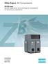 Atlas Copco Air Compressors. ZB VSD range Variable speed direct drive centrifugal air compressors for low pressure applications EFFICIENCY MATTERS
