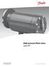 High pressure float valve, type HFI REFRIGERATION AND AIR CONDITIONING. Technical leaflet