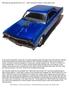 RoR Step-by-Step Review * 1967 Chevelle Pro Street review