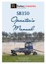 OPERATOR S MANUAL. 19 Valente Close, Chermside QLD 4032 Ph: Fax: