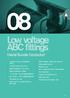 Low Voltage ABC Fittings. Insulation Piercing Connectors. Low Voltage ABC Fittings