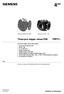 VBF21.. Three-port slipper valves PN6. Series 02: DN40 and DN50 Series 01: DN