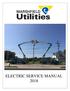 Marshfield Utilities Rules for Electric Service Installations. Table of Contents