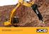 JCB ATTACHMENTS Large Hammermaster. A range of 6 large breakers from 800kg-3000kg suitable for a range of Hydraulic Excavators.