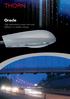 Oracle. High performance street and road lighting in a timeless design