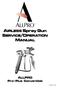 AIRLESS Spray Gun SERVICE/OPERATION MANUAL ALLPRO Pro Plus Convertible