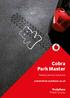 Cobra Park Master. Vodafone Power to you. Parking Sensor Solutions. automotive.vodafone.co.uk