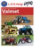 Valmet. Replacement Parts Suitable for. Tractors