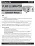 PL900 ILLUMINATOR. Fiber-Lite. Operation Manual. Setup. Fiber Optic Connection A PRODUCT OF DOLAN-JENNER INDUSTRIES. Voltage Selection: