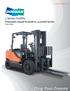 Lifting Your Dreams.   7 Series Forklifts Pneumatic Diesel 8,000lb to 12,000lb Series Tier-4 Final