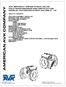 AVK SERIES 41 SWING CHECK VALVE FIELD MAINTENANCE AND INSTRUCTION MANUAL FOR SWING CHECK VALVES 3 - 12