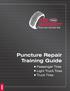 Puncture Repair Training Guide
