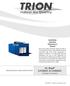 Air Boss CA3000C & CA6000C. Installation Operation Maintenance Manual. Cartridge Air Cleaners