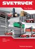 True Quality. Technical description. Forklifts Container Handlers Logstackers. Courtesy of Crane.Market