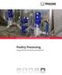 PRODUCTS DESIGNED FOR FOOD & FOOD WASTE HANDLING APPLICATIONS. Poultry Processing. Energy-efficient with gentle pumping action.