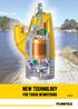 NEW TECHNOLOGY. for TOUGH DEWATERING. eng 50 Hz