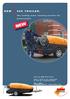 NEW 500 TRAILER, The leading sewer cleaning machine for. professionals. The new ROM 500 trailer