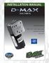 INSTALLATION MANUAL APPLICATION: D-MAX psi) Duramax Fuel Pump