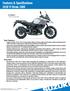 Features & Specifications 2018 V-Strom 1000