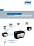 Block batteries / Motive Power. Product Overview.» Durability through innovation «