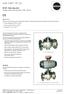 DATA SHEET TB 23b. BR 23b Rotary plug valve Stainless steel rotary plug valve in DIN - Version. Applications. Versions