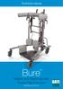 Technical manual. Bure. Walker and Stand-aid with Power Rise Function Bure Rise & Go