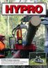 HYPRO Product selection A range of machines designed to appeal equally to contractors as to self-employed forest owners. HYPRO machines combine