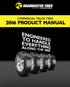 COMMERCIAL TRUCK TIRES 2016 PRODUCT MANUAL