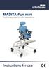 MADITA-Fun mini. the therapy chair for initial assistance. Instructions for use