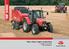 MF More choice, higher productivity. 7 models: 75 to 125 hp Cab and Platform