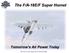 The F/A-18E/F Super Hornet