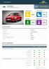 Ford Fiesta 84% 87% 64% 60% SPECIFICATION SAFETY EQUIPMENT TEST RESULTS. Standard Safety Equipment. Child Occupant. Adult Occupant.