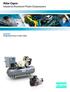 Atlas Copco Industrial Aluminium Piston Compressors. LE/LT/LF Oil-lubricated & oil-free ( kw / 2-20 hp)
