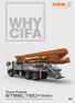 A ZOOMLION COMPANY WHY CIFA. Truck Pumps Series