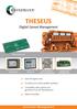 THESEUS. Digital Genset Management. Suits all engine sizes. Compatible with engines and governors from all manufacturers.