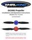 GA200L Propeller. Installation and Operation Instructions. (Models: 616, 716, 816) Lycoming Engines