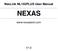 NexLink NL102PLUS User Manual NEXAS