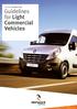 LeasePlan Fair Wear & Tear Guidelines for Light Commercial Vehicles