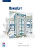 DomusLift. Your personal lift