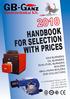 HANDBOOK FOR SELECTION WITH PRICES