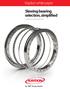 Kaydon white paper. Slewing bearing selection, simplified. an SKF Group brand. by Jeff Lauber, engineering specialist