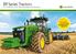 8R Series Tractors. ActiveCommand Steering. 217 to 291 kw (295 to 395 hp) 97/68 EC with Intelligent Power Management