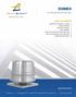 DOMEX. Centrifugal Roof Exhausters. Moving Your Way BULLETIN DX15 TABLE OF CONTENTS