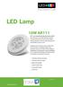 LED Lamp 10W AR111. A New Experience in Light.