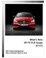 What s New MY19 CLA Coupe (C117) MBC Product Management Date of Revision: March 5, Product Management 2019 CLA Coupe What s New